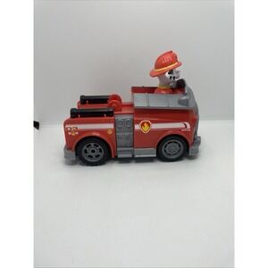 PAW PATROL MARHSALL WITH FIRE TRUCK‎ TOY